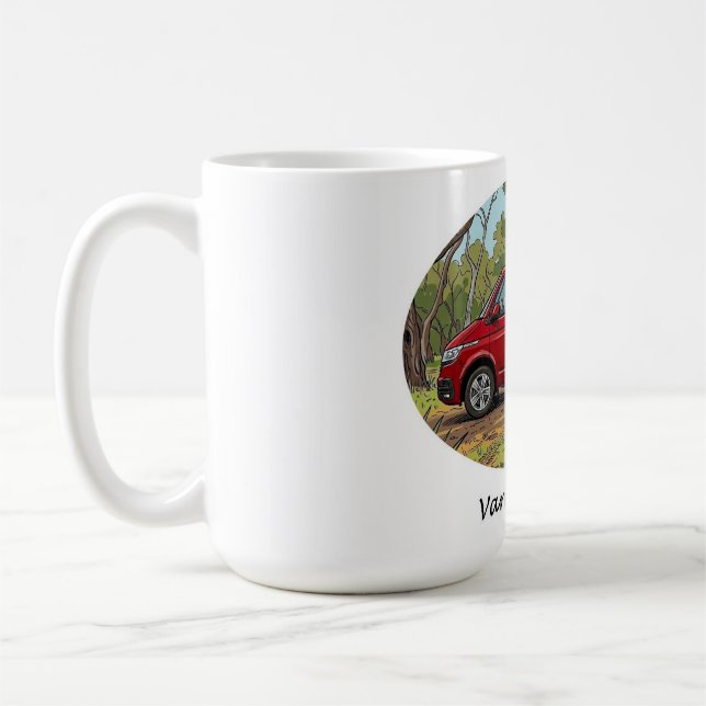 Caneca De Café A vida em van é incrível (Esquerda)