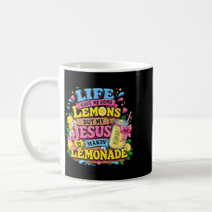 Caneca De Café A Vida Me Deu Limão Mas Meu Jesus Fez Limonada