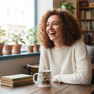 Caneca De Café A vida na cidade de ratos - Dia das raparigas