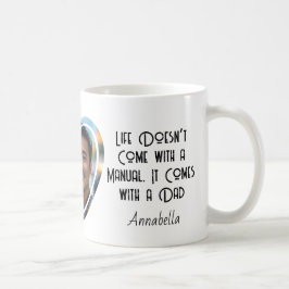 Caneca De Café A vida vem com o dia de os pais do Pai