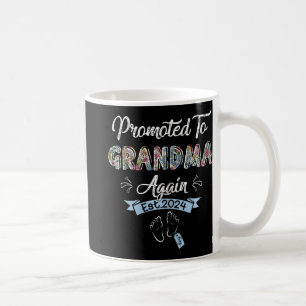 Caneca De Café À Vovó Novamente No Último Ano De Gravidez 2024