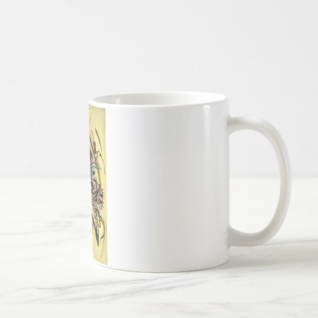 Caneca De Café À Voz Desconhecida de Kandinsky (Direita)