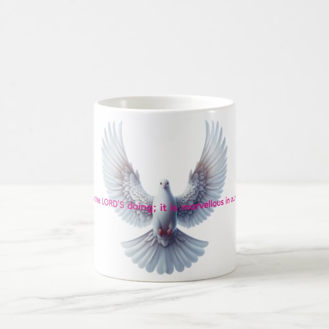 Caneca De Café A Voz do Salmo 118:23 (Centro)