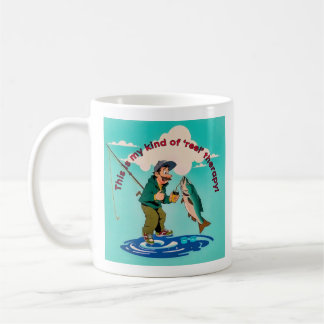 Caneca De Café A Young Angler's Triumph