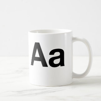 Caneca De Café Aa Helvética