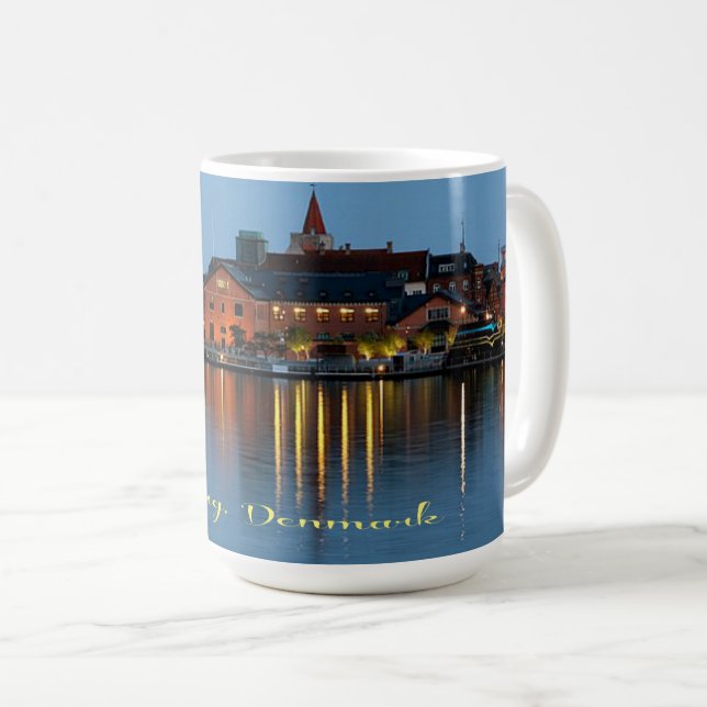 Caneca De Café Aalborg, Dinamarca (Frente Esquerda)
