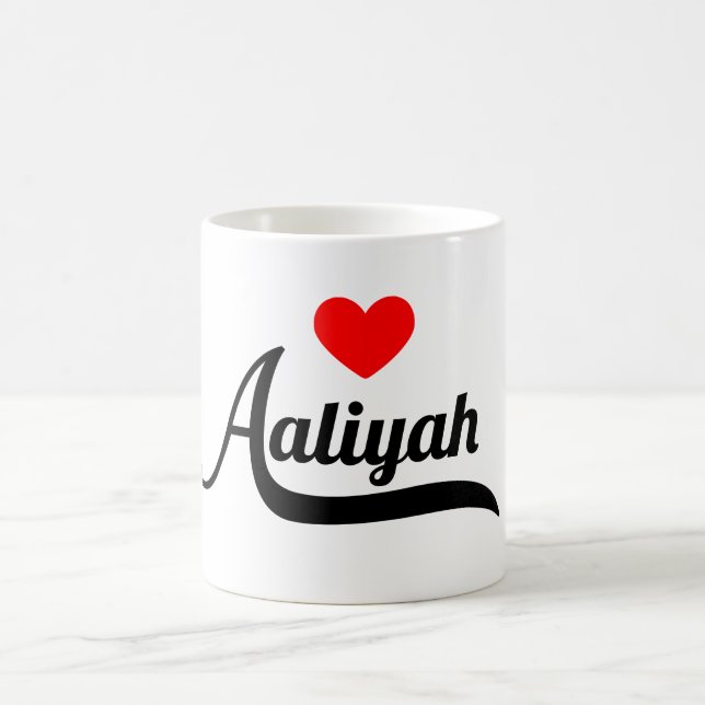 Caneca De Café Aaliyah (Centro)