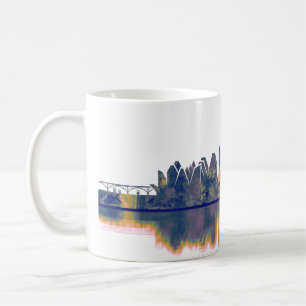 Caneca De Café Aarhus Skyline