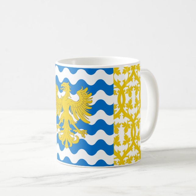 Caneca De Café Aarquelle Populace Crachá Café Mug (Frente Esquerda)