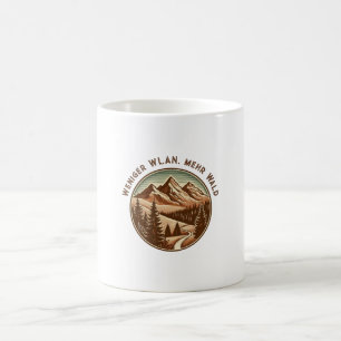 Caneca De Café Ab in die Berge - Nature & Wanderlust