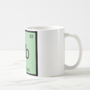 Caneca De Café Ab - Tabela Periódica de Química Abissínio