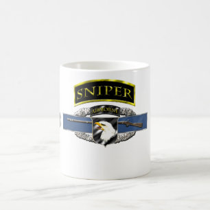 Caneca De Café aba 101st do atirador furtivo 11B transportada por