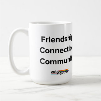 Caneca De Café Aba do logotipo Out2gether