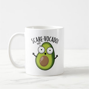 Caneca De Café Abacate engraçado Pun assustador-abacate