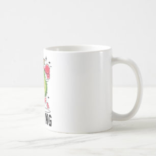 Caneca De Café Abacate Jogando Boxe Alimentação Saudável Vegetari