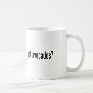 Caneca De Café abacates obtidos