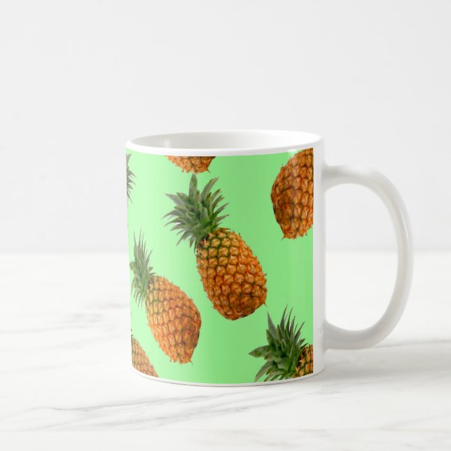 Caneca De Café Abacaxi (Direita)