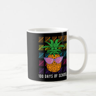 Caneca De Café Abacaxi 100 Dias De Professora E Estudante G