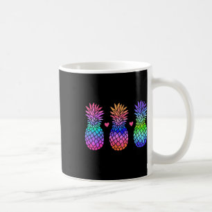 Caneca De Café Abacaxi Aloha Havaí Frutas Tropicais Verão Férias