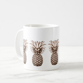 Caneca De Café Abacaxi-da-safra