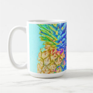 Caneca De Café Abacaxi Tropical
