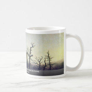 Caneca De Café Abadia na madeira de carvalho