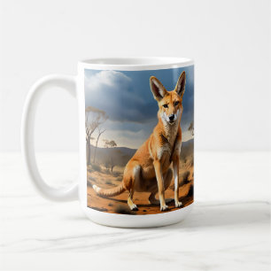 Caneca De Café **"Abaixo Delight: O Design de Kangaringo"**