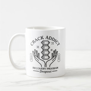 Caneca De Café Abandono de programa de recuperação de viciado em 