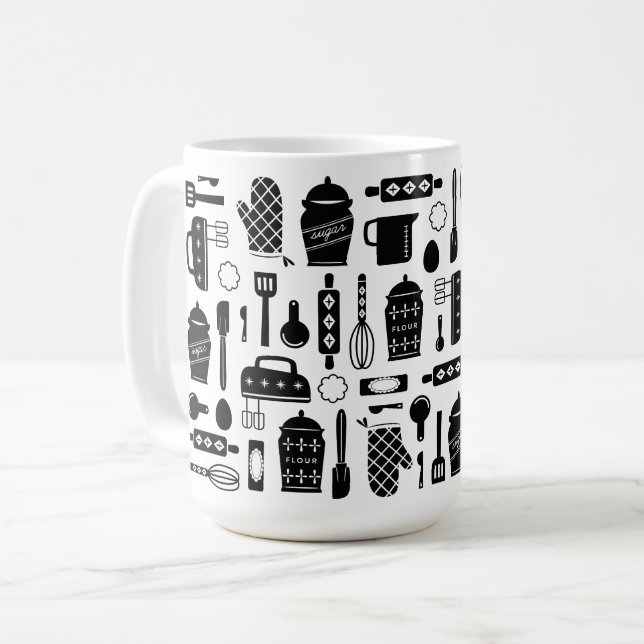 Caneca De Café Abastecimento de cozedura (Frente Esquerda)