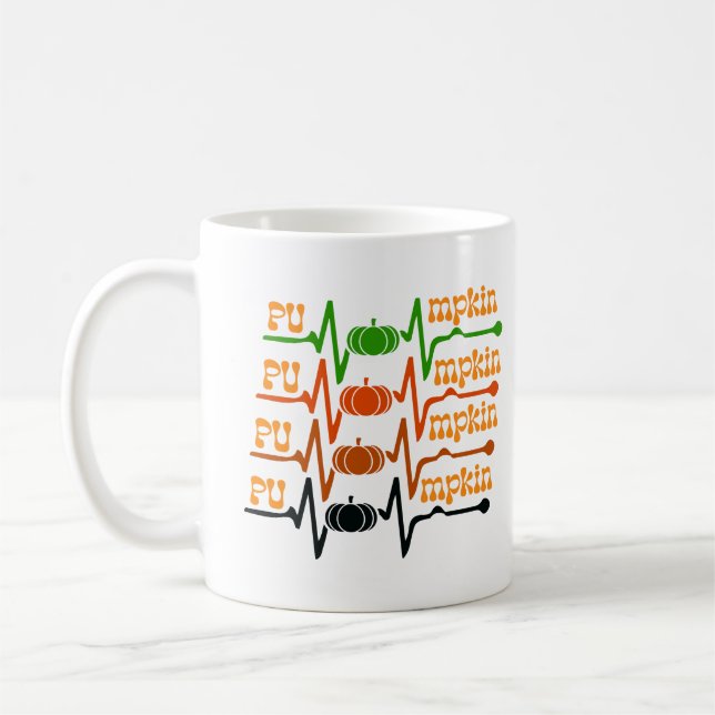 Caneca De Café Abate de outono de outono (Esquerda)
