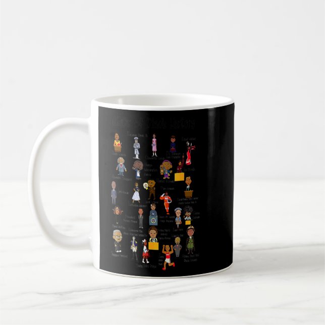 Caneca De Café Abcs Of Black History Monde Pride Junteache (Esquerda)