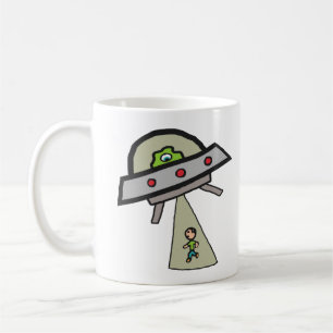 Caneca De Café Abdução de alienígenas