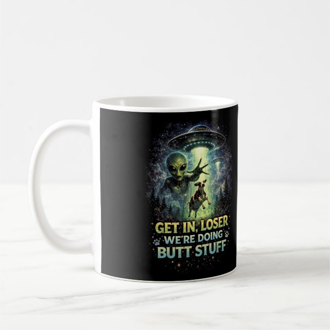 Caneca De Café Abduction Night (Esquerda)