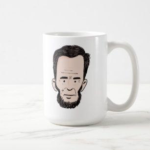 Caneca De Café Abe Lincoln