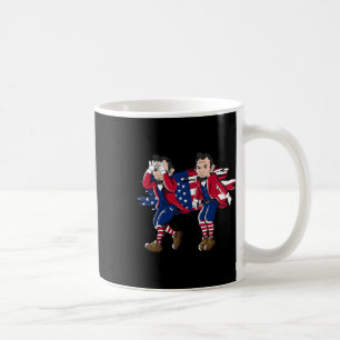 Caneca De Café Abe Lincoln Griddy Bandeira Americana 4 de Julho
