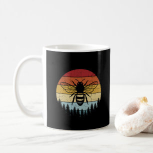 Caneca De Café Abejas Apicultor Apicultura Vintage Retro