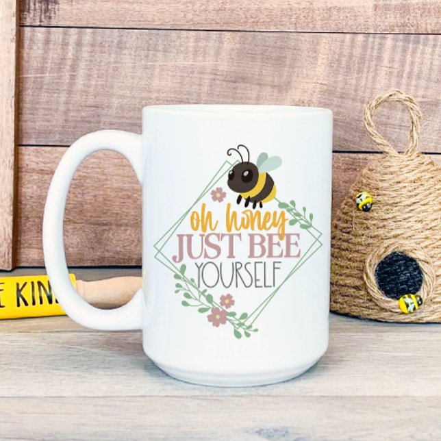 Caneca De Café Abele-se (Bee Yourself)