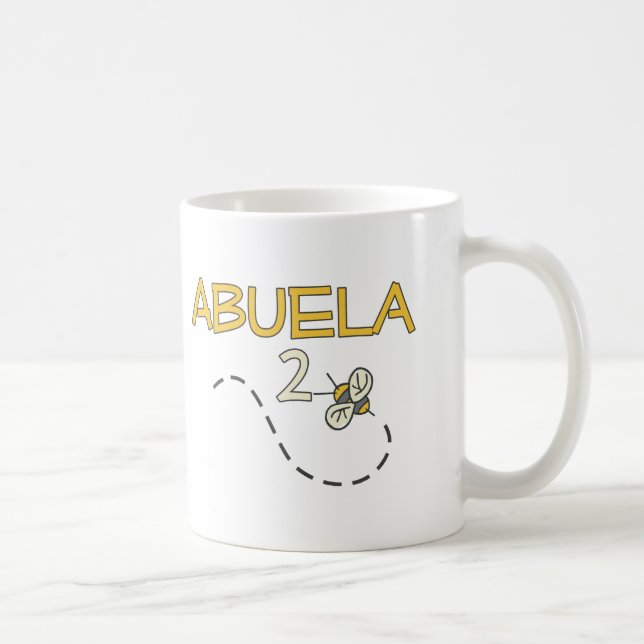 Caneca De Café Abelha de Abuela 2 (Direita)