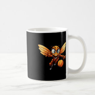 Caneca De Café Abelha De Basquete