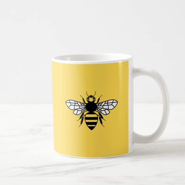 Caneca De Café Abelha de Manchester (Direita)