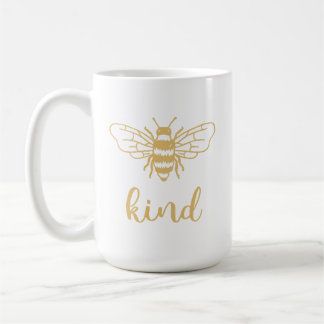 Caneca De Café Abelha Dourada