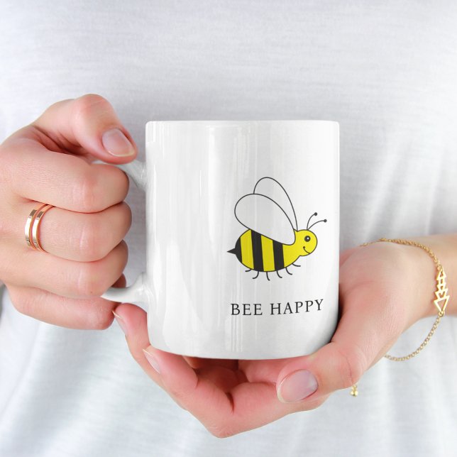 Caneca De Café ABELHA FELIZ Bumble Bumble (Criador carregado)