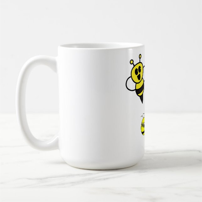 Caneca De Café abelha, ferrão, asas (Esquerda)