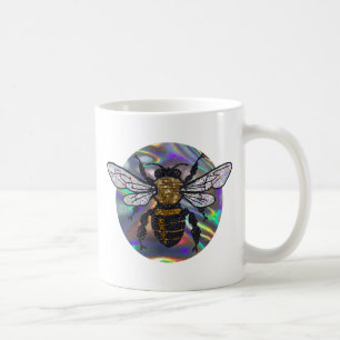 Caneca De Café abelha joalhada