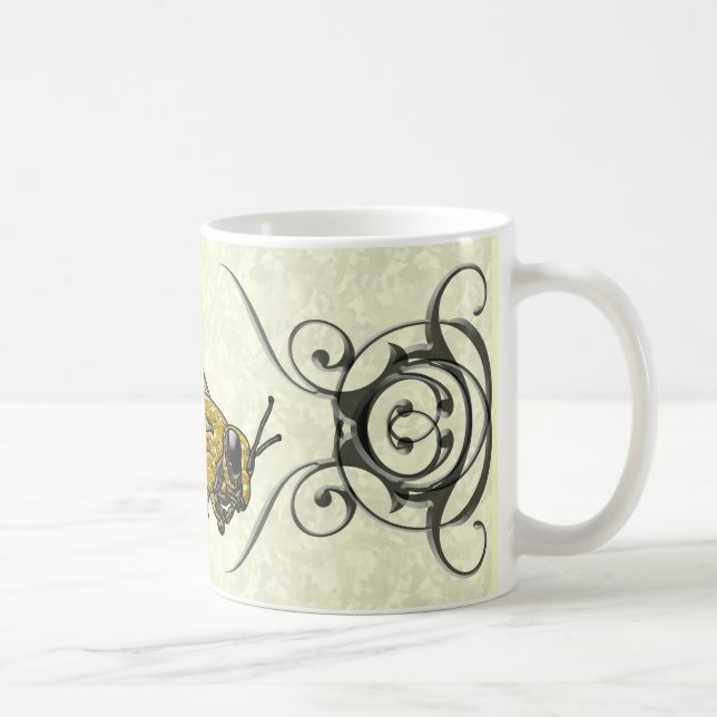 Caneca De Café Abelha Mel (Direita)