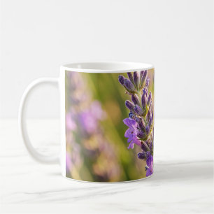 Caneca De Café Abelha na Lavanda