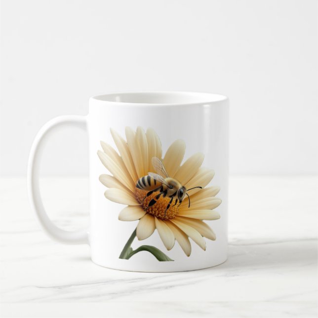 Caneca De Café abelha ocupada (Esquerda)
