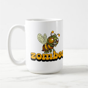 Caneca De Café Abelha Zumbi Fofa