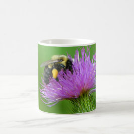 Caneca De Café Abelhas e Thistle Mug