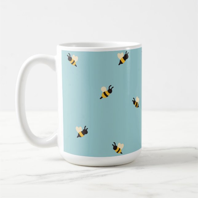 Caneca De Café abelhas fofas (Esquerda)